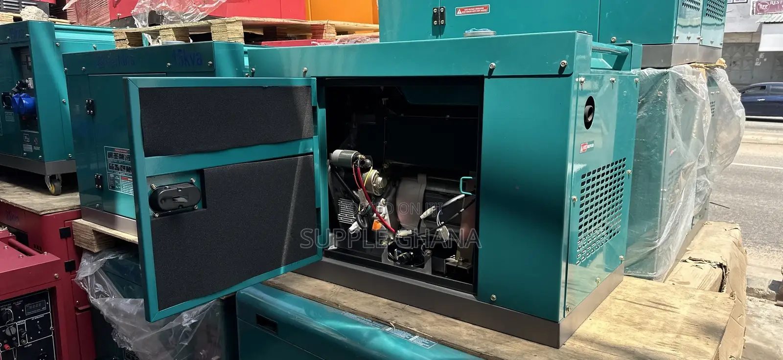 100% Copper Silent Diesel Generator New in Box