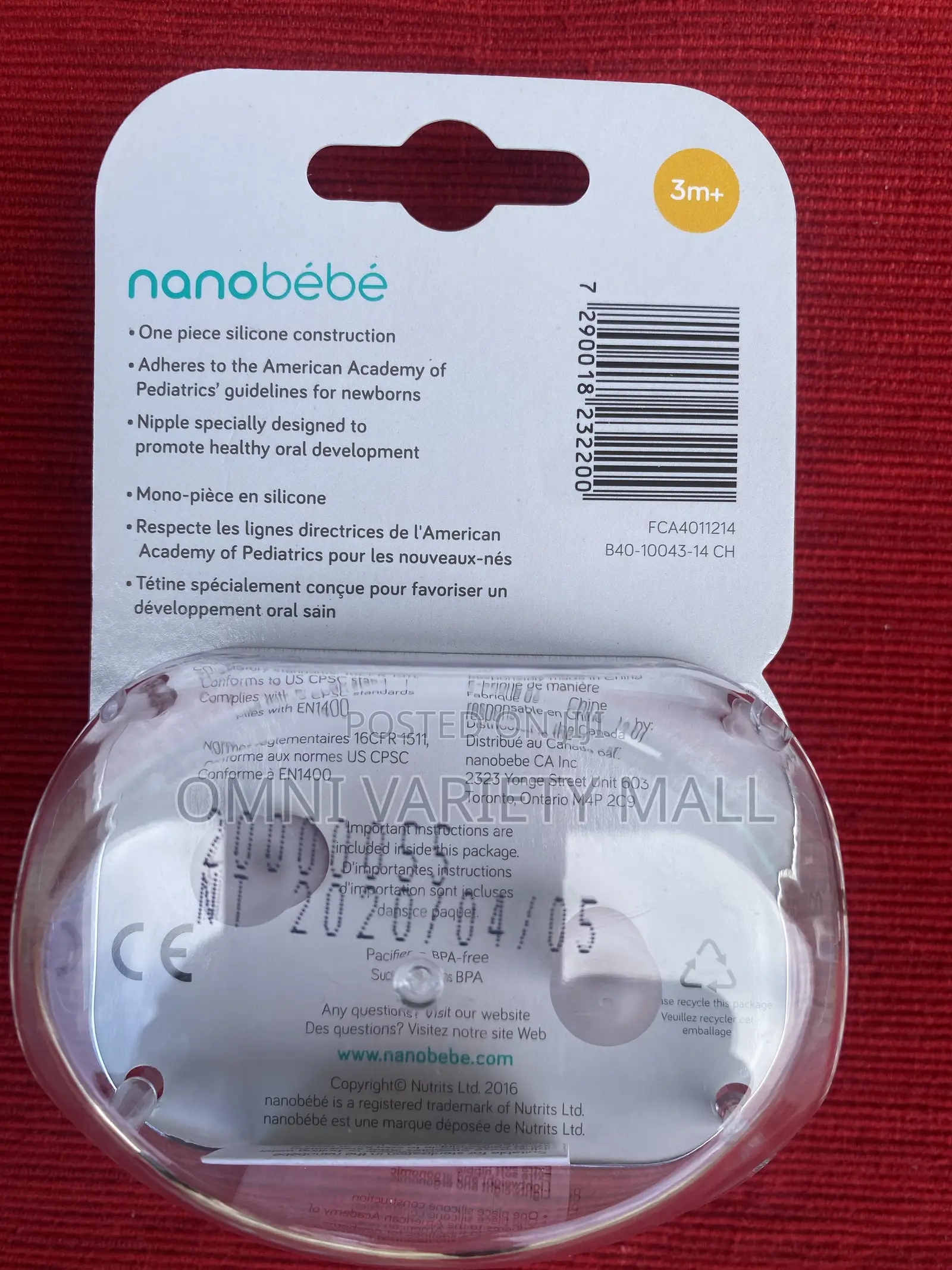Nanobébé Flexy Pacifier