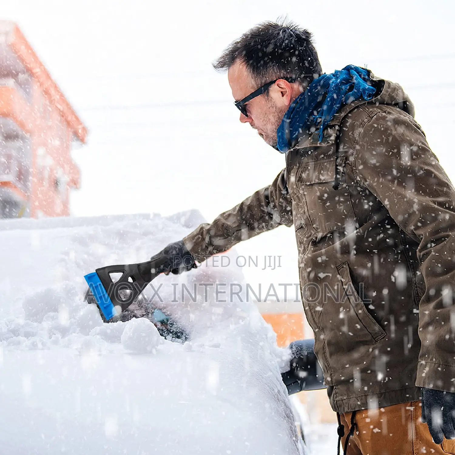Moyidea Extendable Ice Scraper Tool For Car SUV Truck