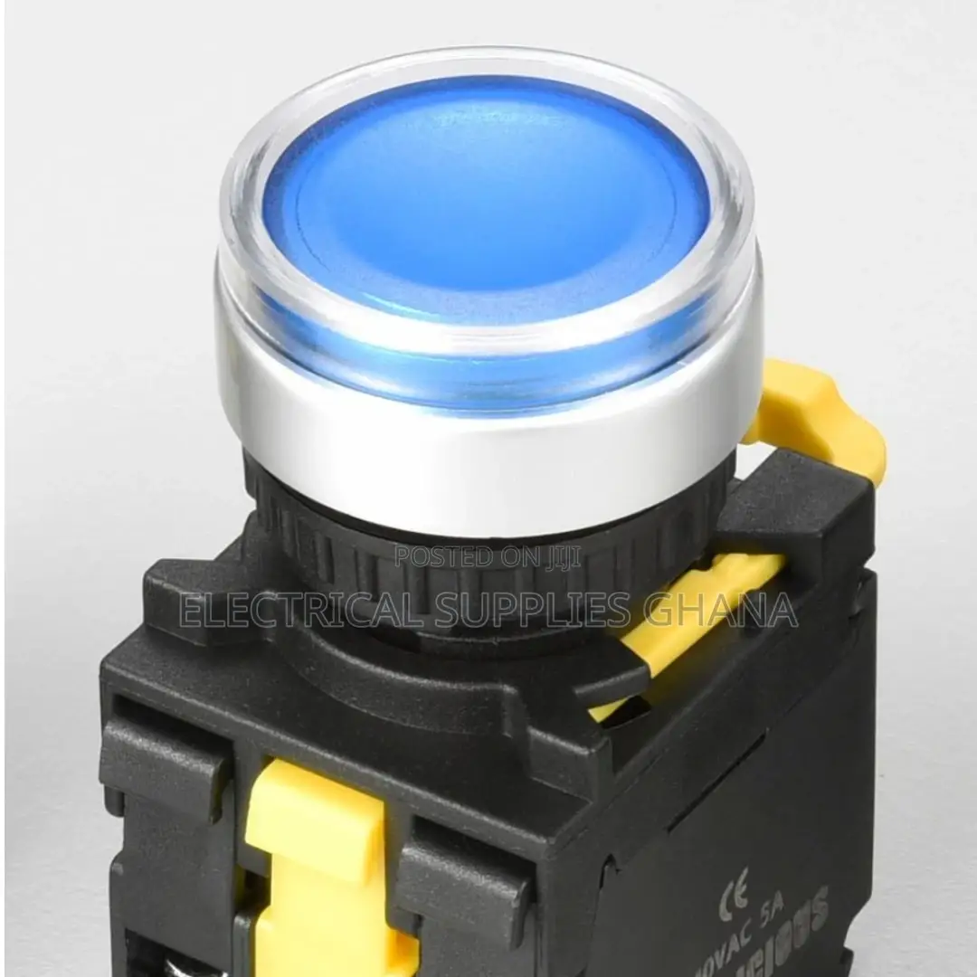 Illuminated Push Button Switch for Control Panels
