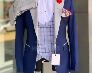 Turkish 3-Piece Men Tuxedo Suit Grey Lapel