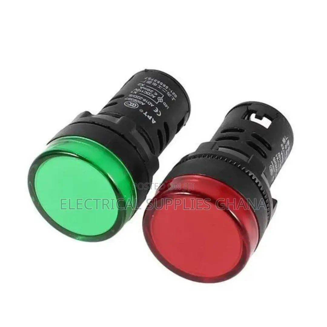 Pilot Lamp Indicator 220vac / 24vdc For Control Panels