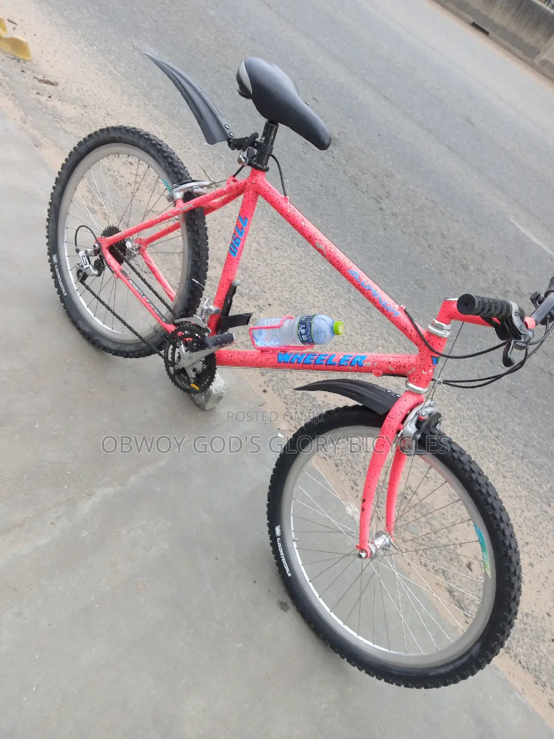 Pink Mountain Bike