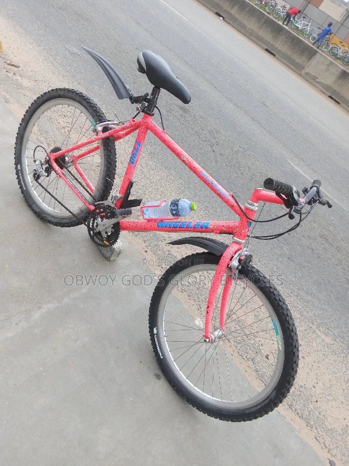 Pink Mountain Bike