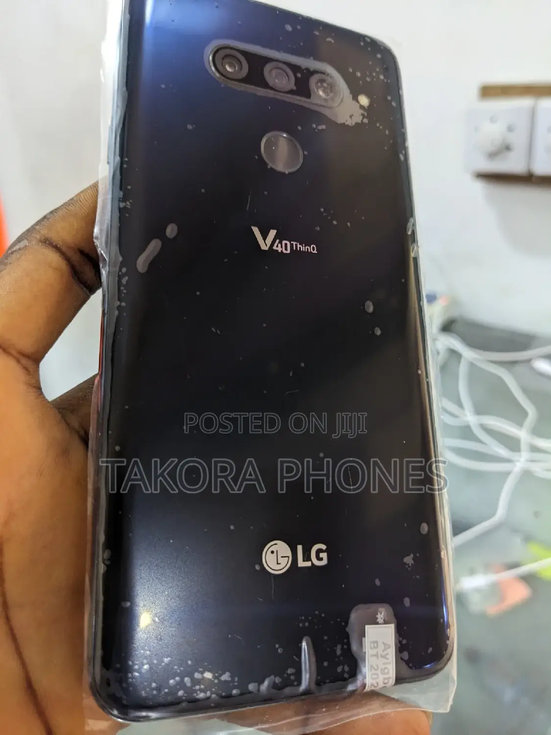 LG V40 ThinQ 64 GB Black