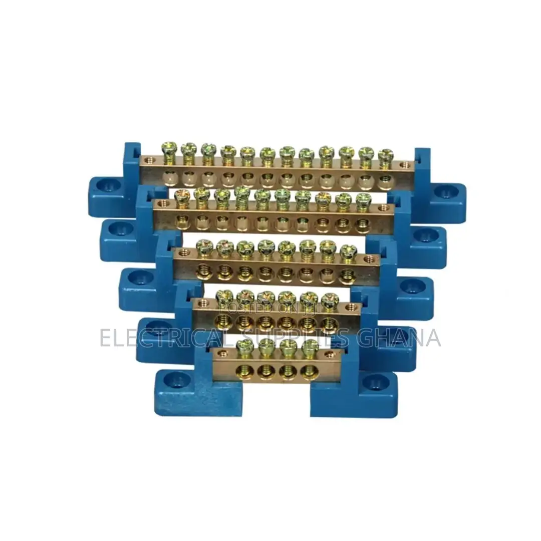 Terminal Bar 8, 10 12 Hole for Electrical Connections