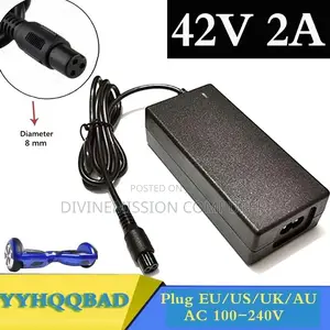 Hoverboard,Electronic Scooter Charger 42v, 2A