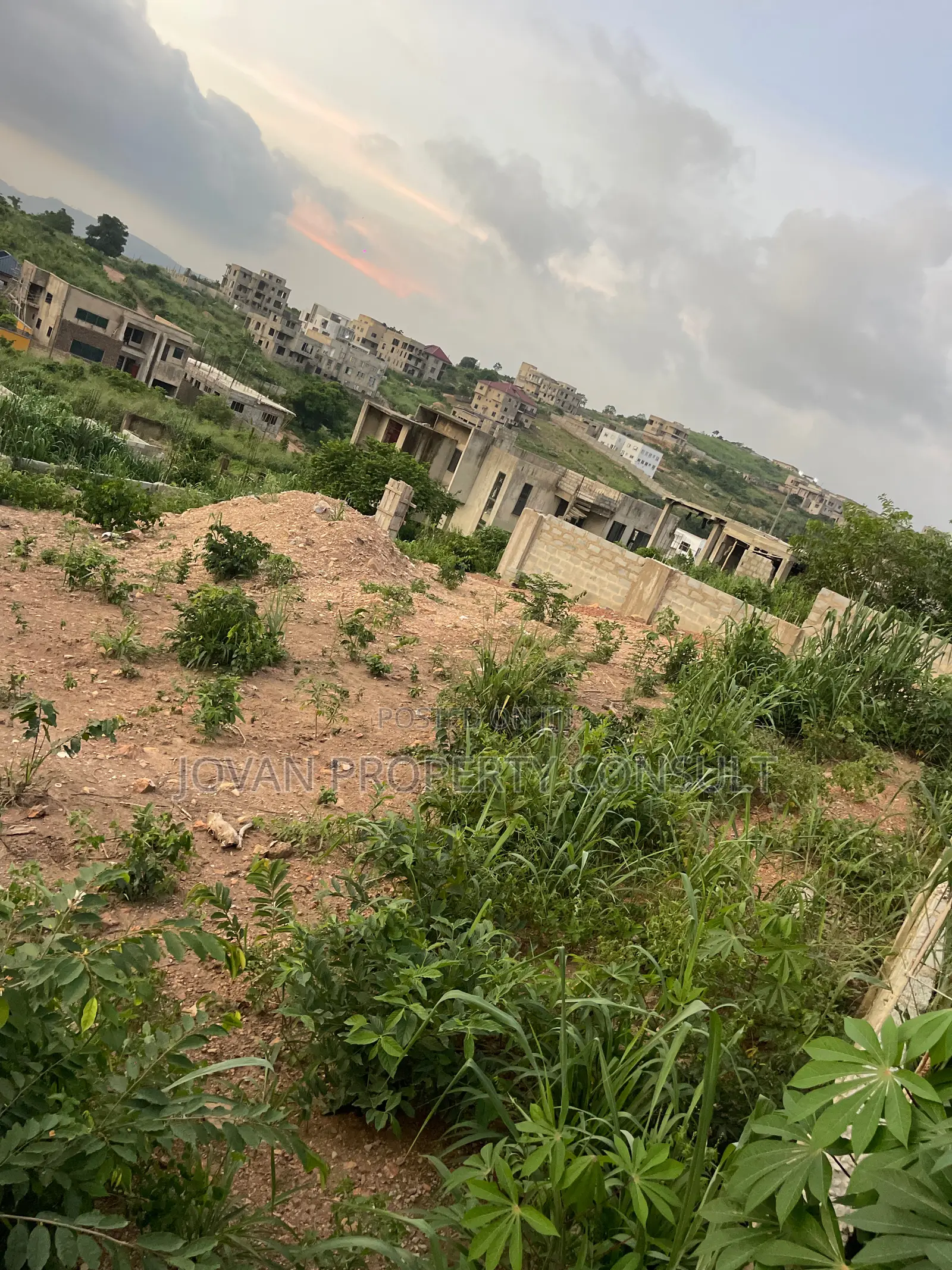 Full Plot for Sale at Pokuase Acp 70/100 Feet 450,000 Cedis