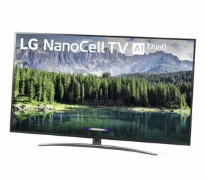 LG Black Glossy Led Nano80 55 Inches UHD Tv