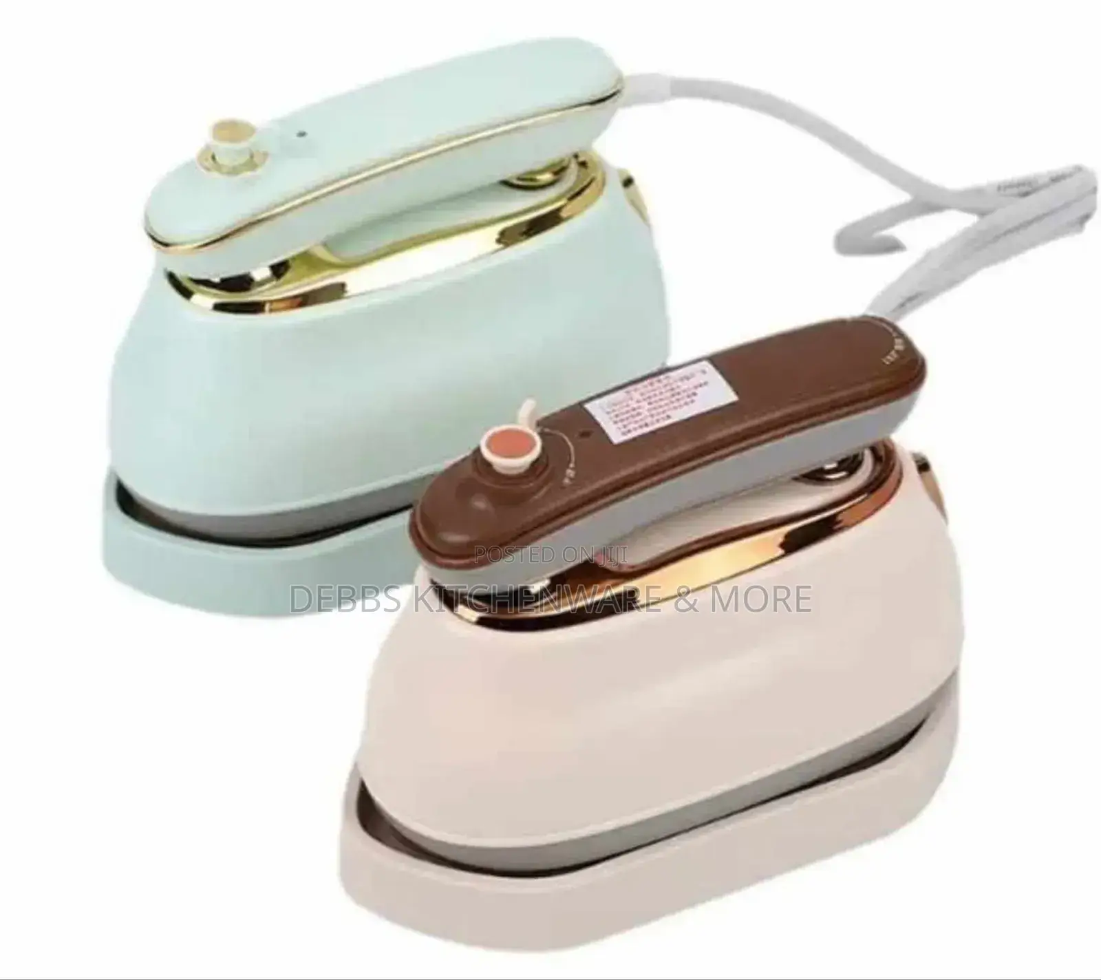 AVINAS 2-in-1 Mini Travel Steam Iron and Fabric Steamer