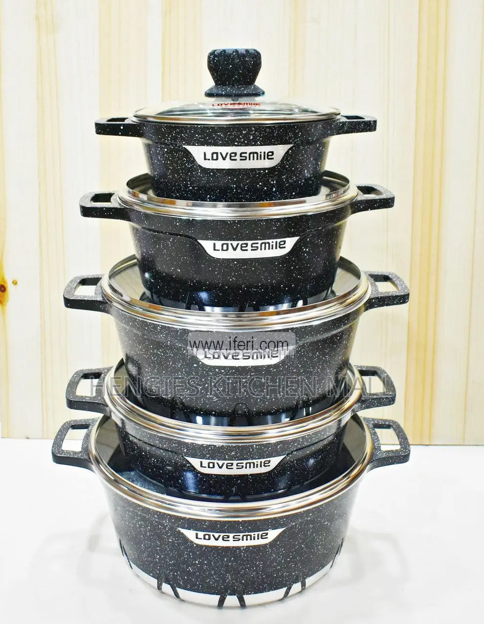 Love Smile Granite Cookware