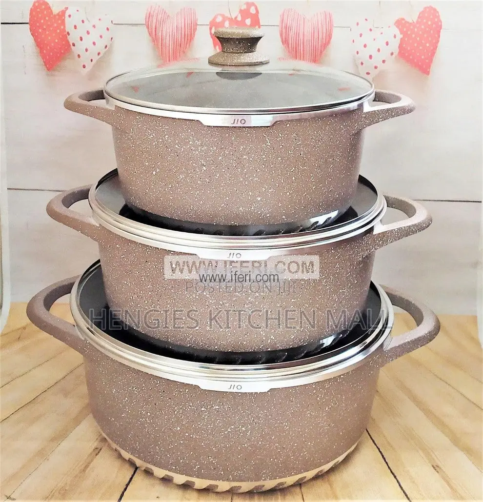 3set Big Sizes Nonstick (32cm - 40cm)