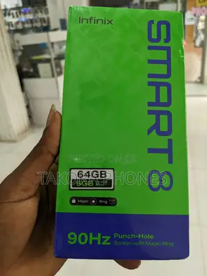 New Infinix Smart 8 64 GB Silver