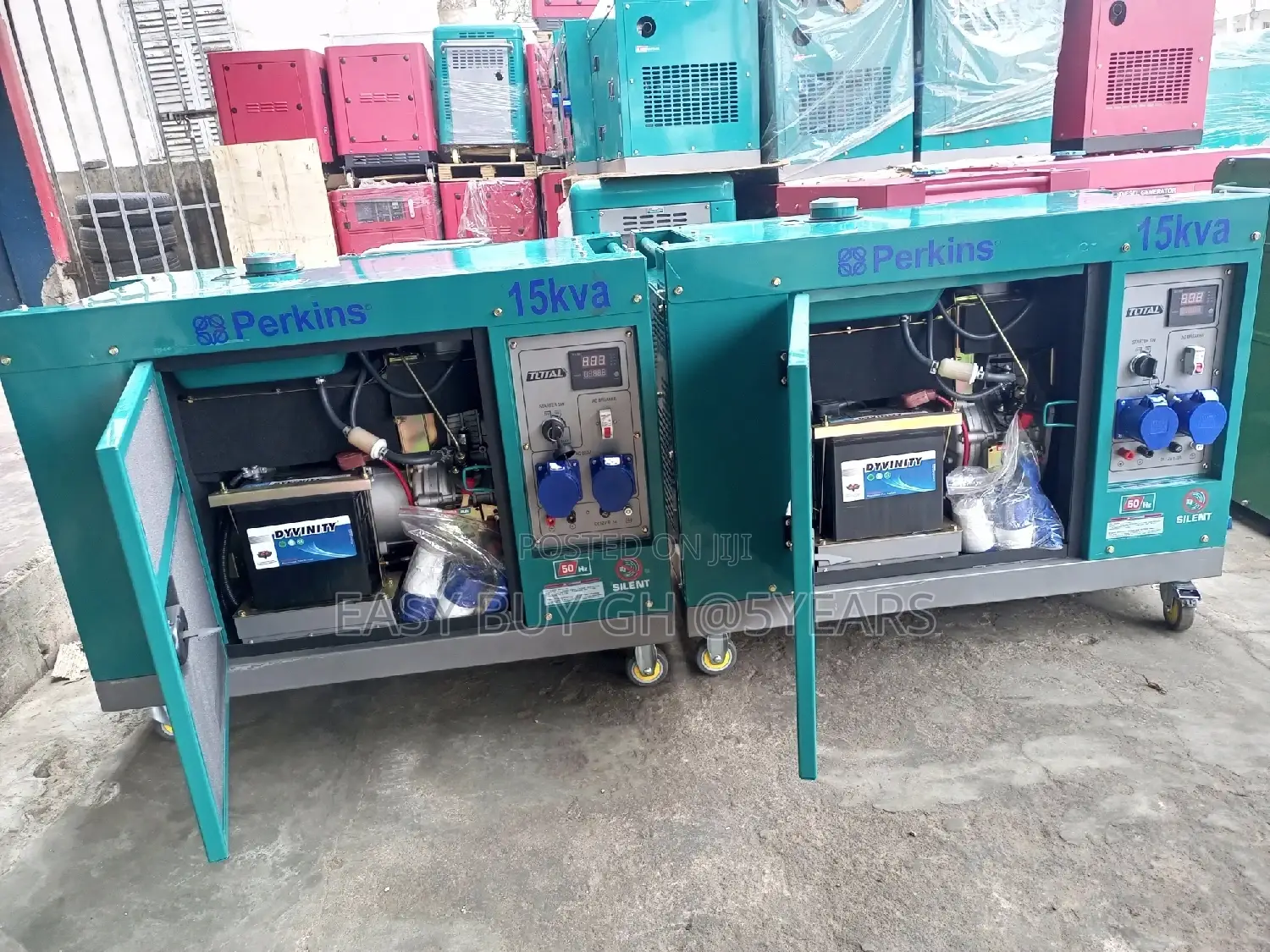 Perkins Generator 15kva Silent