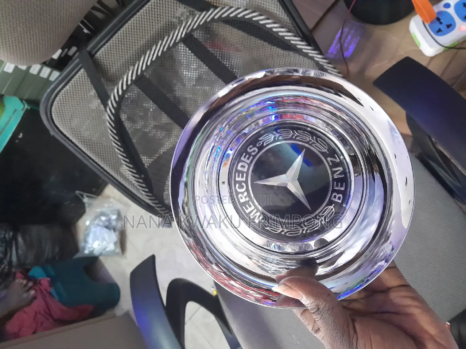 Spin Emblem Mercedes-Benz Amg Rim Hubcap Available (4 Set)