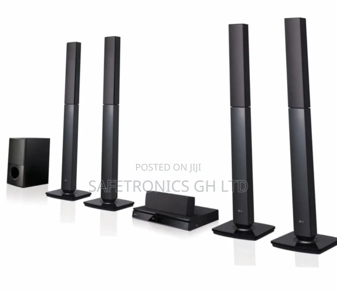 LG Black Bluetooth Electric LHD655BT Home Theater