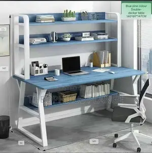 Double Deck Home / Office Table Computer Study Table