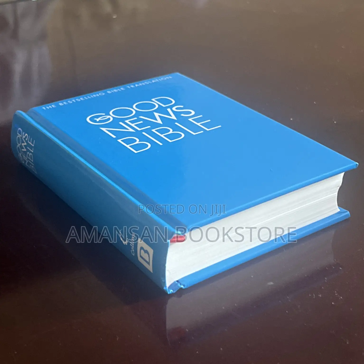 Good News Bible With Blue Hardcover