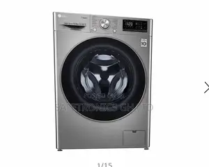 Essential LG F4V5RYP2T Gray Frontload Washingmachine