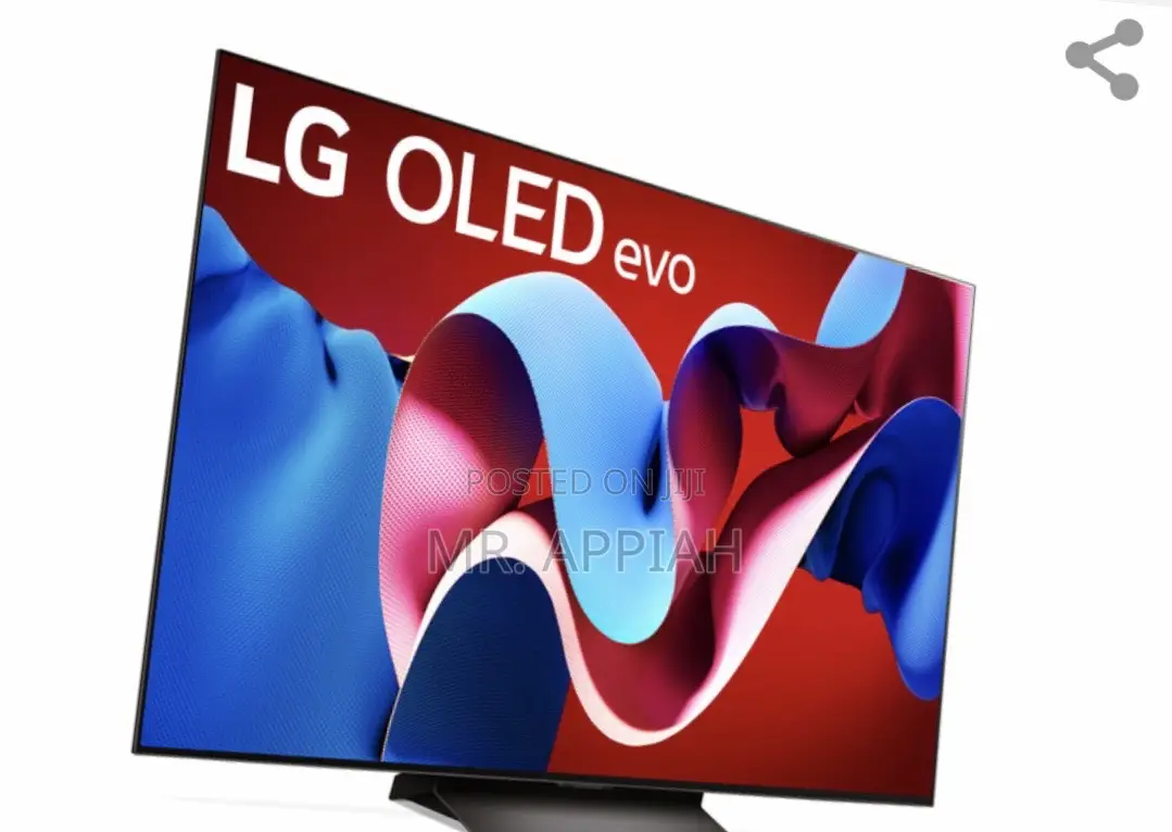 Original LG OLED Evo C4 65" HDR Smart TV(Black).