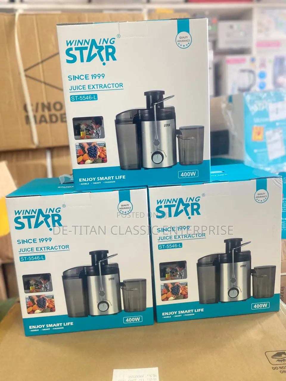 High Quality Stainless Steel Juice Extractor-St-5546-L