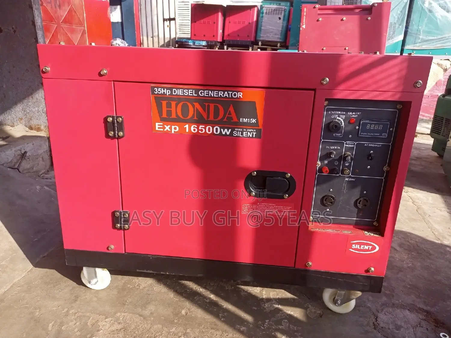 Honda 15kva Generator Honda Generator 16500watt 35hp Diesel