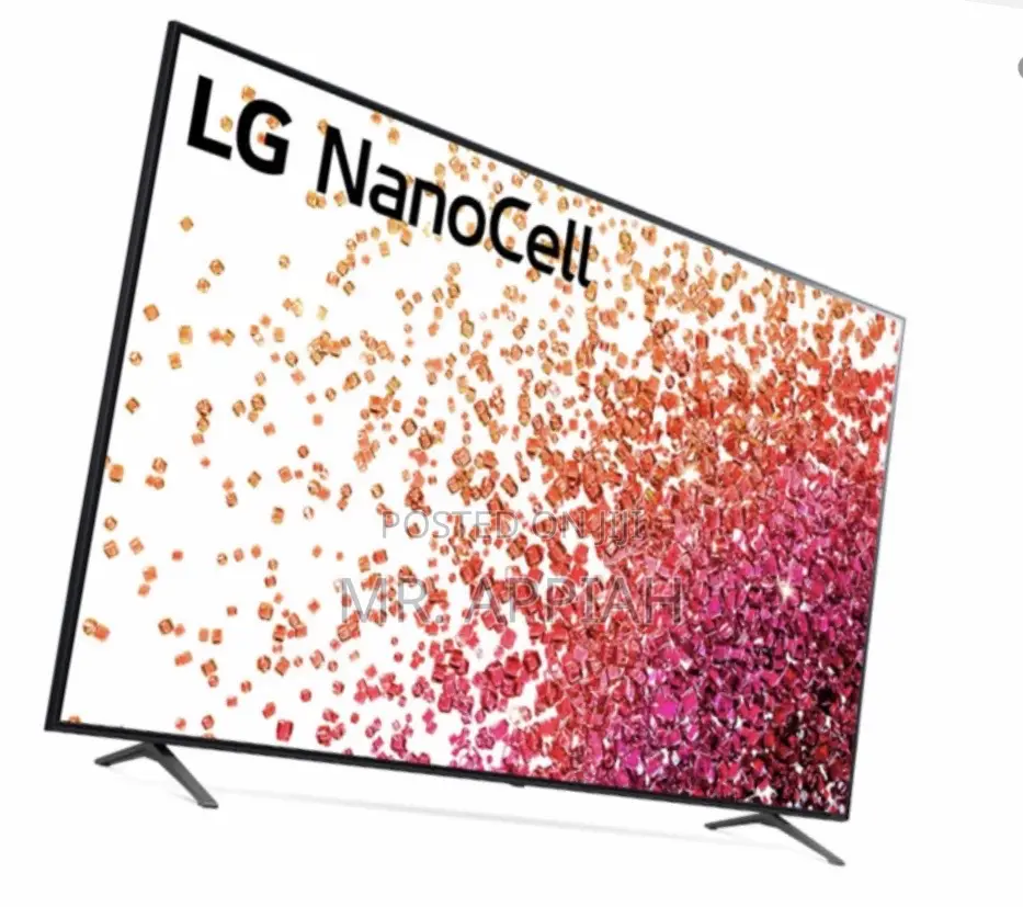 LG Nano75 65" HDR Smart Nanocell LED Tv(Black).
