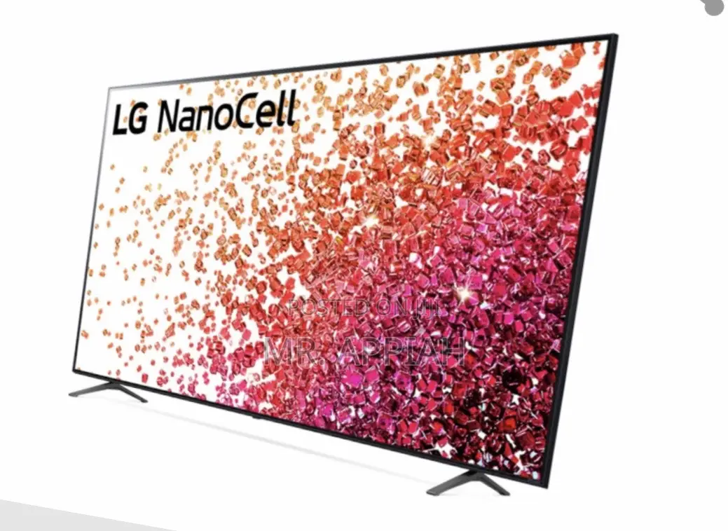 LG Nano75 65" HDR Smart Nanocell LED Tv(Black).