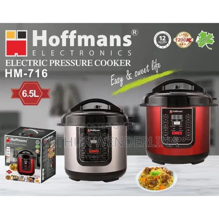 1200watts 6.5ltrs Hoffman Pressure Cooker