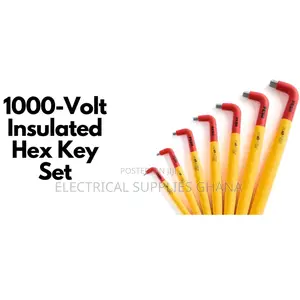 1000V VDE Insulated Hexagon Allen Key Set