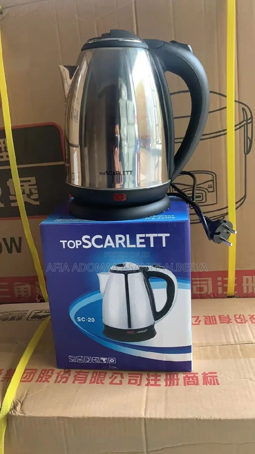 Topscarlet Electric Cordless Kettle