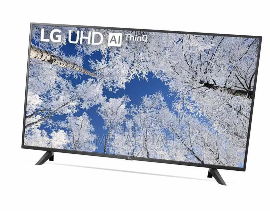LG UHD TV 55 Inch Series, Active HDR(55uq7000)Black.