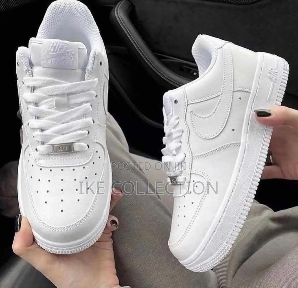 Pure White Airforce 1 In Box Available Now