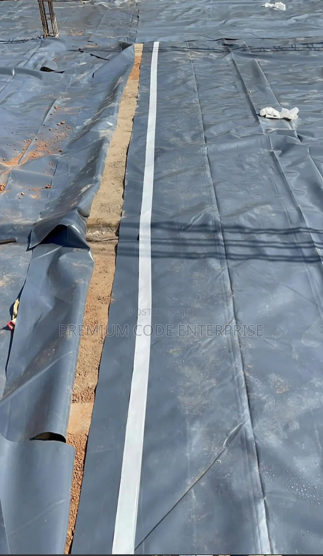 Damproof Membrane Polythene, UK Made - 300 Microns, 4m/25m