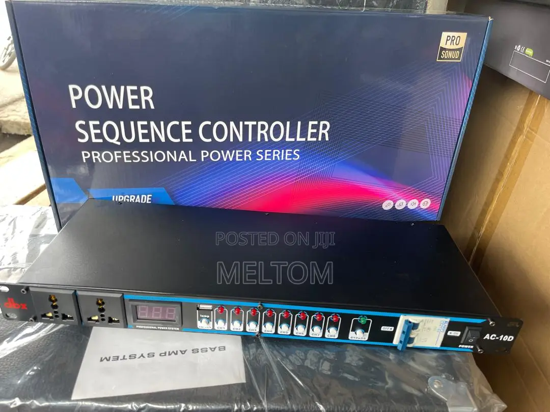 DBX 8channels Power Sequence