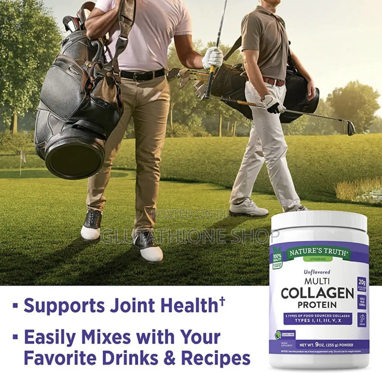 Nature's Truth Multi Collagen Peptide Type I, II, III, V, X