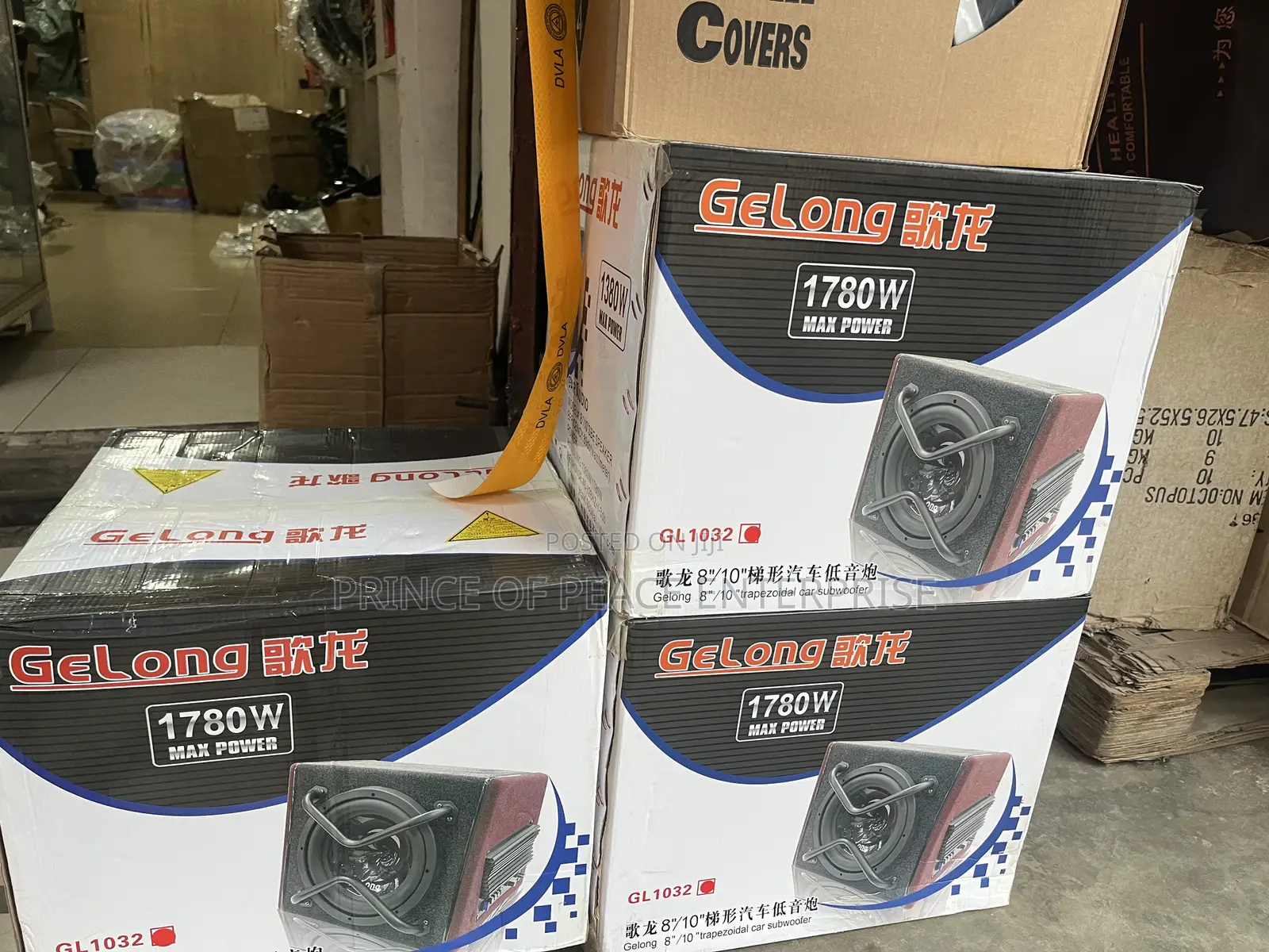 Subwoofer Gelong 1380 Watts Max Power