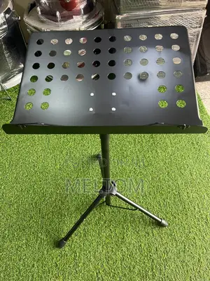 Metallic Music Or Bible Stand