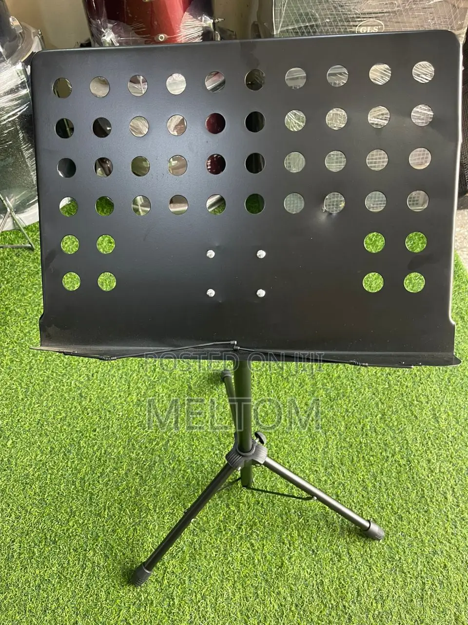 Metallic Music Or Bible Stand