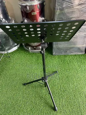 Metallic Music Or Bible Stand