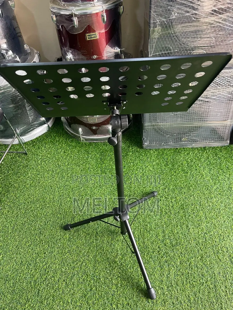 Metallic Music Or Bible Stand
