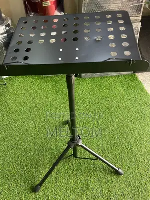 Metallic Music Or Bible Stand