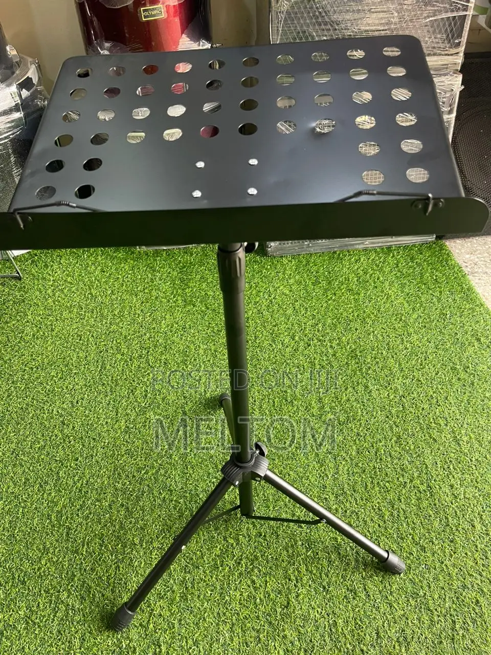 Metallic Music Or Bible Stand
