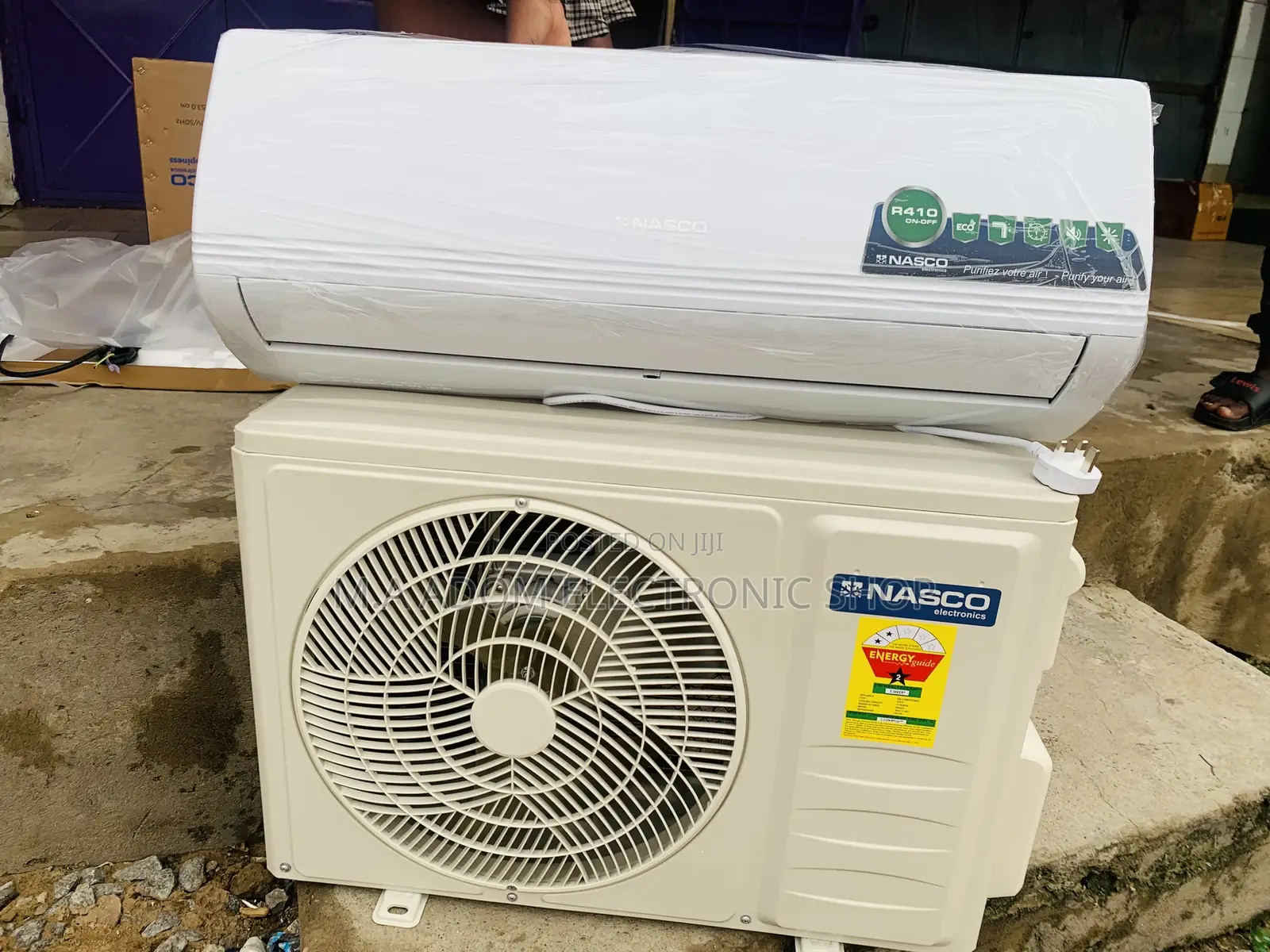 Classic Nasco R410 1.5hp Split Type Air Conditioner(White).