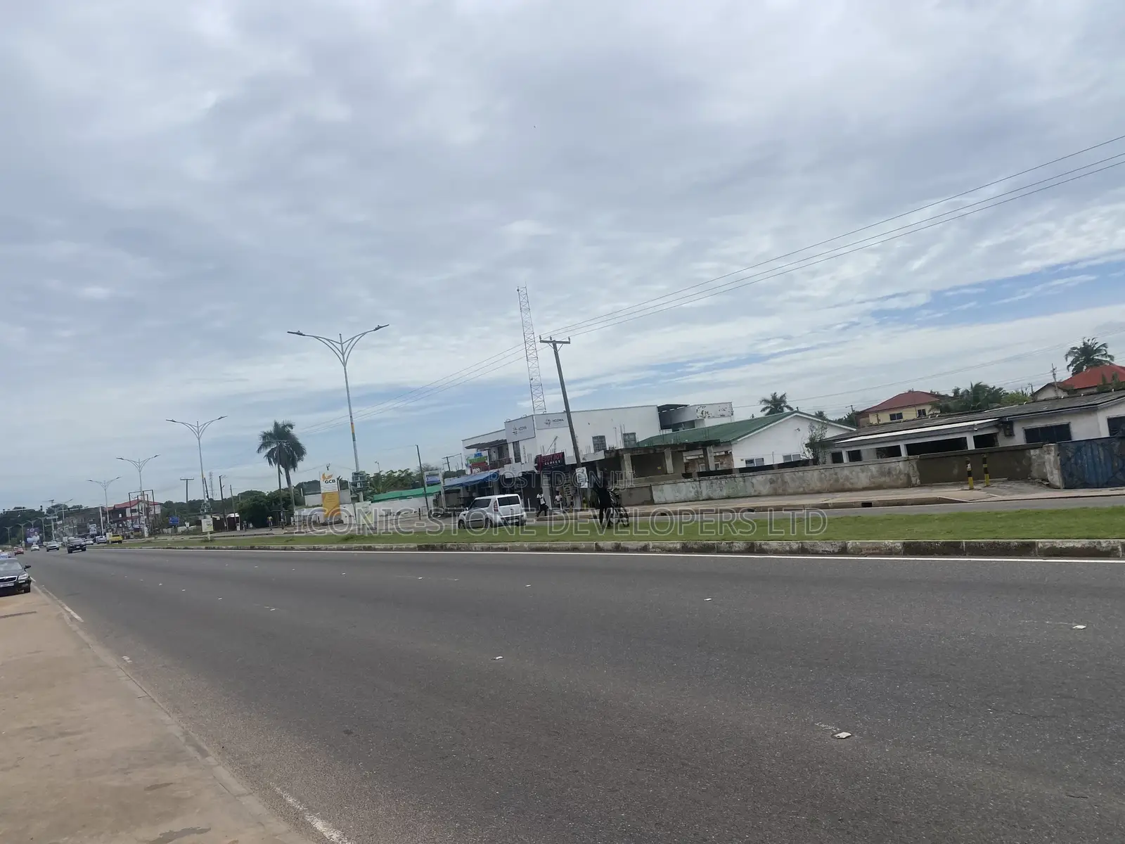 Main Roadside 3 Plots of Land at La-Trade Fair for Sale