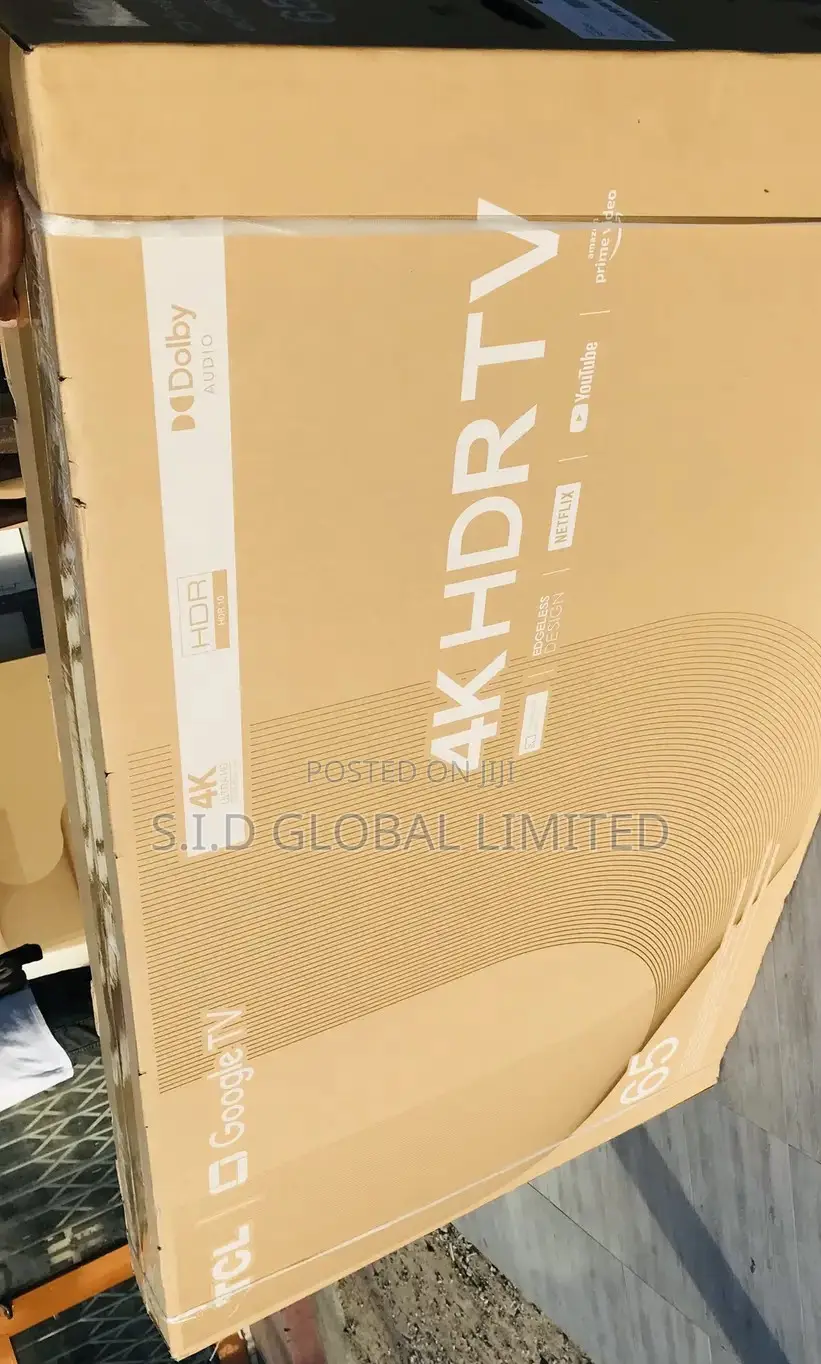 Brand New TCL-UHD--SMART-ANDROID-65” 65P635