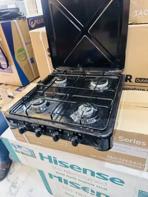 Get a New Black Table Top Stove Cooker 4burner