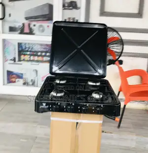 Lastest Black 4 Gas Cooker Stove Tabletop Volcano