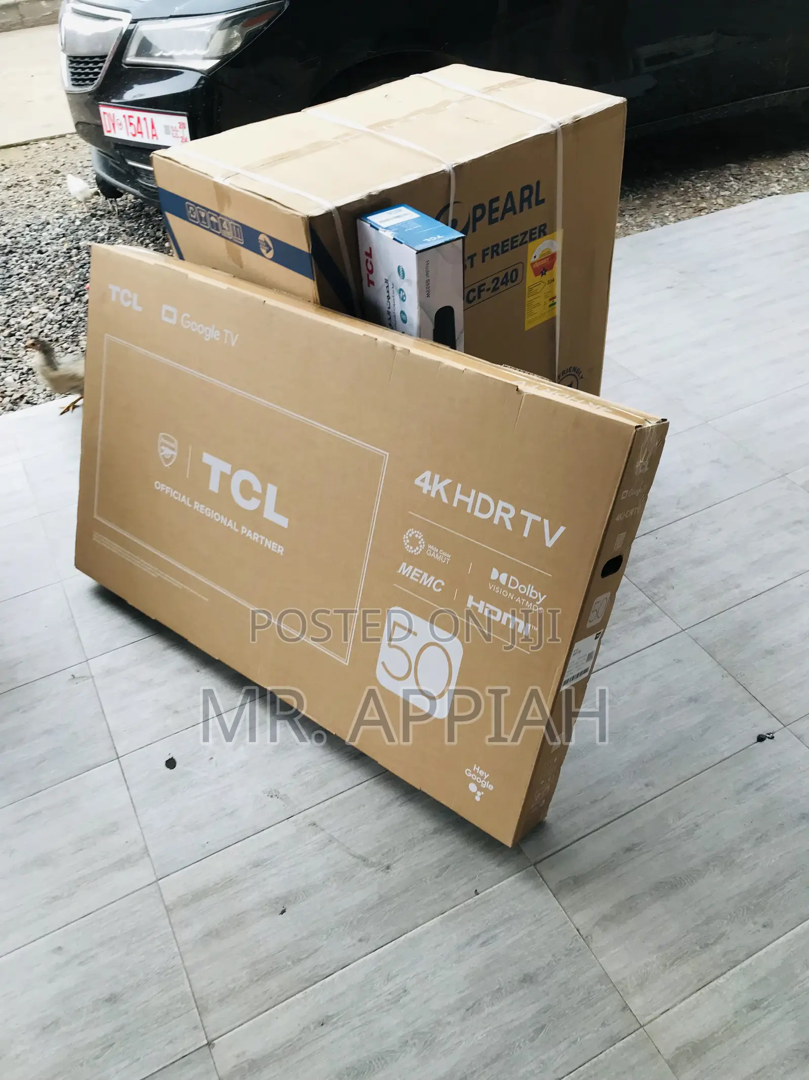 Sealed in Box TCL 50′′50P735 HDR Bezel-Less Google TV
