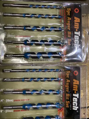 5pc Auger Bit Set